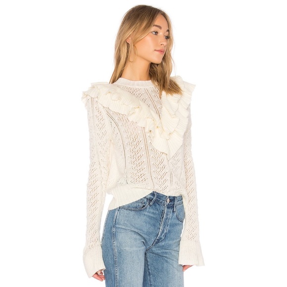✨SOLD✨Tularosa Ivory Manny Knit Sweater - Picture 3 of 7